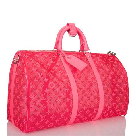 lv mesh bag|louis vuitton duffle 50.